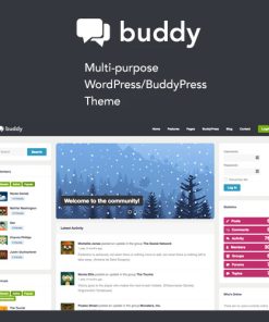 Buddy: Simple WordPress & BuddyPress Theme
