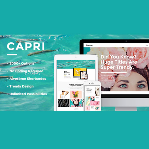 Capri - A Hot Multi-Purpose Theme