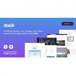 Stack - Multi-Purpose WordPress Theme with Variant Page Builder & Visual Composer
