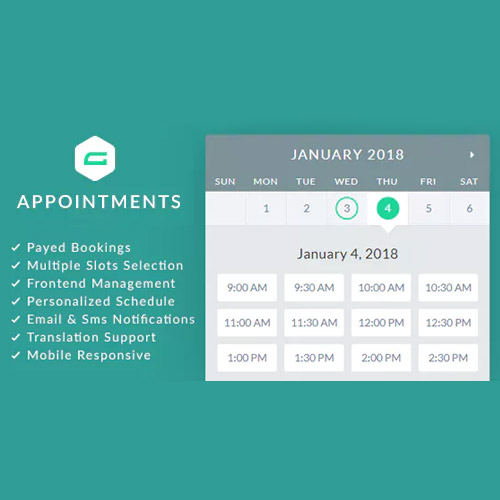gAppointments - Appointment booking addon for Gravity Forms