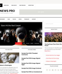 StudioPress News Pro Genesis WordPress Theme