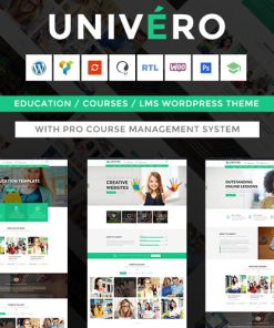 Univero | Education LMS & Courses WordPress Theme