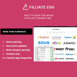 Affiliate Egg   Niche Affiliate Marketing Wordpress Plugin