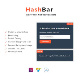 Hashbar Pro   Wordpress Notification Bar