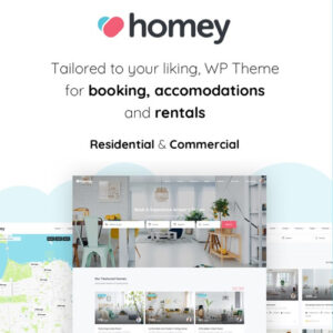Homey   Booking And Rentals Wordpress Theme