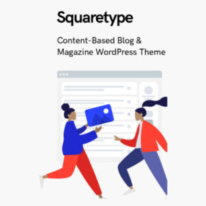 Squaretype   Modern Blog Wordpress Theme