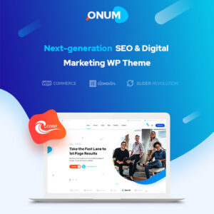 Onum   Seo & Marketing Elementor Wordpress Theme