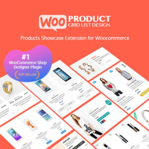 Woo Product Grid/list Design  Responsive Products Showcase Extension For Woocommerce