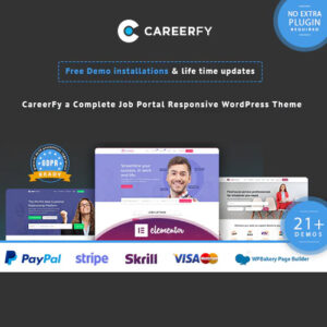 Careerfy   Job Board Wordpress Theme