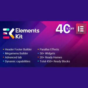 Elements Kit   All In One Addons For Elementor Page Builder
