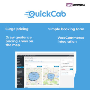 Quickcab: Woocommerce Taxi Booking Plugin