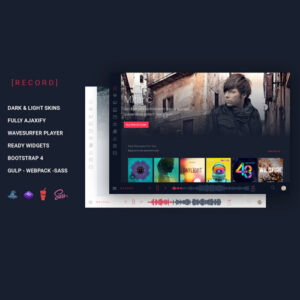 Rekord   Ajaxify Music   Events   Podcasts Multipurpose Wordpress Theme