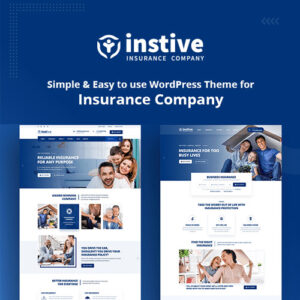 Instive   Insurance Wordpress Theme
