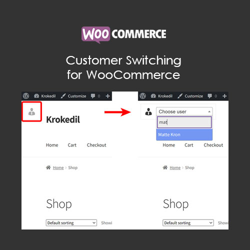 Customer Switching for WooCommerce