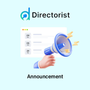 Directorist-Announcement