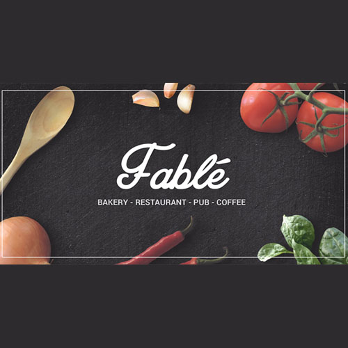 Restaurant Bakery Cafe Pub WordPress Theme – Fable