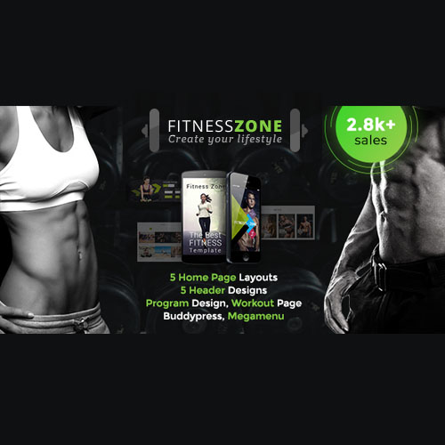 Fitness Zone WordPress Theme
