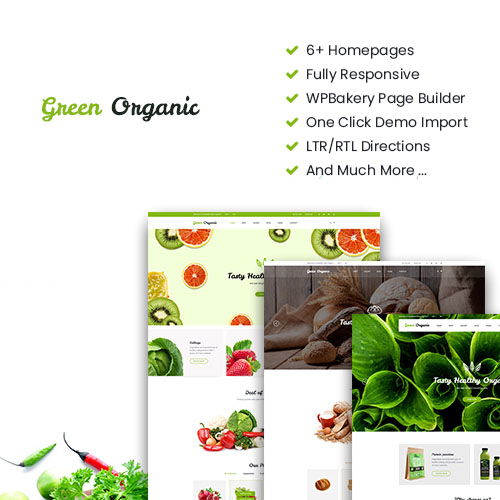 Greenorganic – WooCommerce WordPress Theme