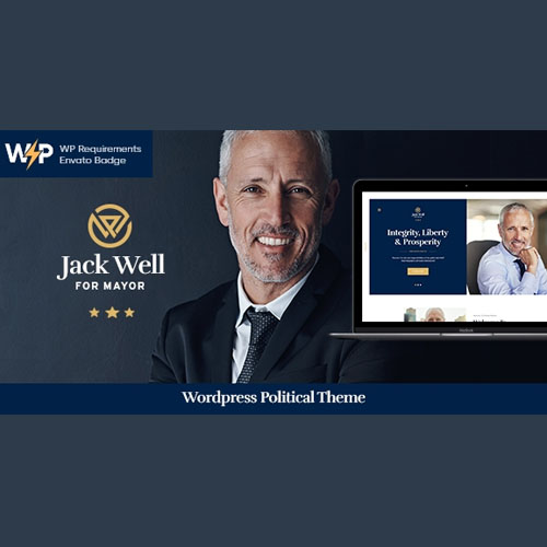 Jack Well | Elections Campaign & Political WordPress Theme
