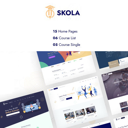 Skola – LMS Online Courses WordPress Theme