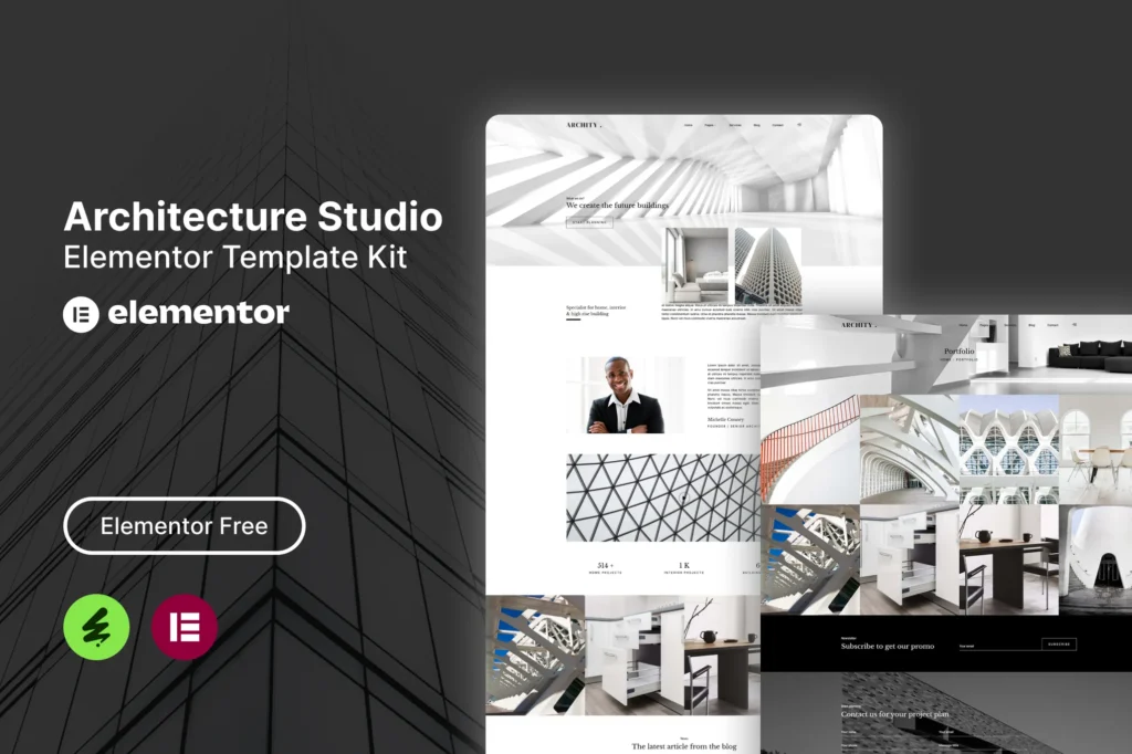 Archity   Architecture Studio Elementor Template Kit