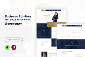 Clutch   Business Solution Elementor Template Kit