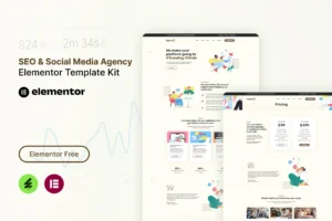 Digistar   Seo & Social Media Agency Elementor Templat Kit