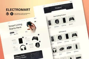Electromart   E Commerce Electronics Store Elementor Template Kit 