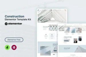 Fourwall   Construction Elementor Template Kit