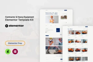 Goso   Contractor & Heavy Equipment Elementor Template Kit