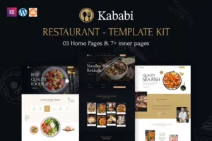 Kababi   Restaurant Elementor Template Kit 