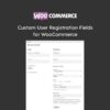 Custom User Registration Fields