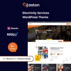 Easton - Electricity Services WordPress Theme