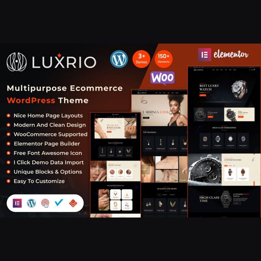 Luxrio - Fashion WooCommerce Theme