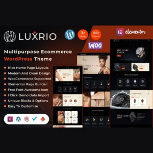 Luxrio - Fashion WooCommerce Theme