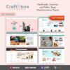 CraftXtore - Handmade, Ceramics and Pottery Shop WooCommerce Theme