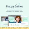 Happy Smiles - Pediatric Dental Clinic & Dentist WordPress Theme