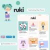 Ruki - A Captivating Personal Blog Theme