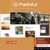 Faithful - Church & Religion Non-profit WordPress Theme