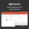 Order Restrictions for WooCommerce
