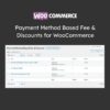 Payment Method Based Fee & Discounts for WooCommerce
