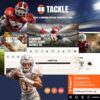Tackle - Rugby & American Football WordPress Theme